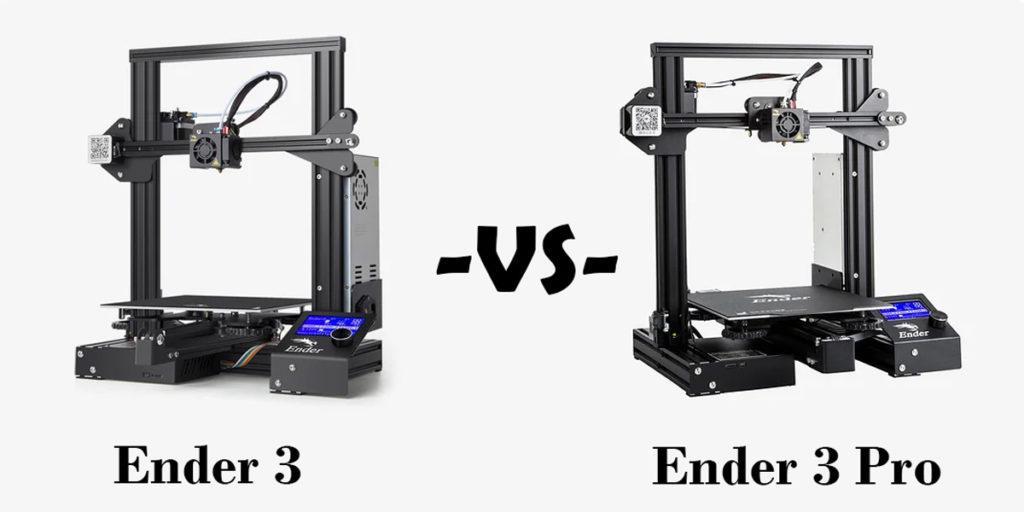 Ender 3 vs Ender 3 Pro