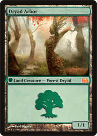 mtg fetchable lands forest dryad arbor