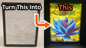3d printed lithophane lamp 3d printed picture frame featured