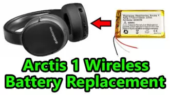 SteelSeries Arctis 1 Wireless Battery Replacement Made Simple