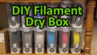 DIY Filament Dry Box – The Top Filament Storage Solution
